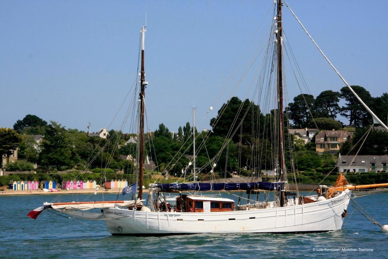 Maison 4 Personnes En Bord De Mer - Golfe Du Morbihan Baden Buitenkant foto